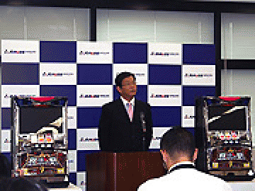 展示会速報 パチスロ新機種「怒濤の剣」プレス発表会(アルゼマーケティングジャパン)