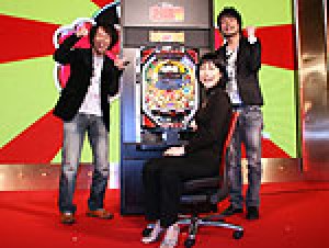 展示会速報 新機種「CRぱちんこ おぼっちゃまくん」発表展示会(京楽産業.)
