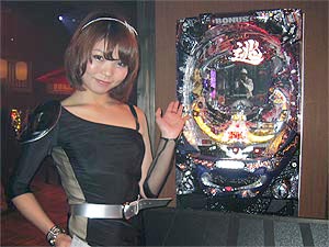 展示会速報 新機種「ぱちんこCR逃亡者おりん2」展示会(サミー)