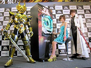 展示会速報 パチンコ新機種「CR牙狼魔戒閃騎鋼」プレス発表会(サンセイR&D)