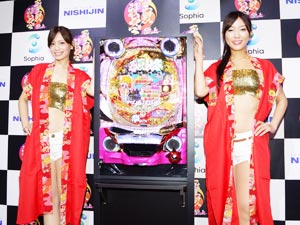 展示会速報 シリーズ最新作「CR春夏秋冬 極上」登場(西陣)