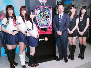 展示会速報 超美麗映像で放つ「CRダブルライディーン」発表(高尾)