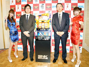 展示会速報 新ジャンル遊べるAT「ドラゴンギャル~双龍の闘い~」発表(SNKプレイモア)