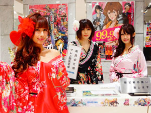 展示会速報 「パチスロ戦国乙女2~深淵に輝く気高き将星~」パチスロ新機種展示会(オリンピア)