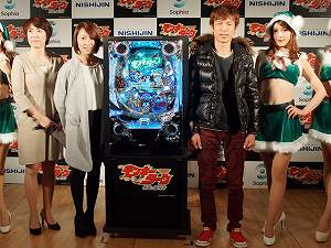 展示会速報 継続率90%!連チャン性能の高い「CRモンキーターン 神速の勝利者」発表(西陣)