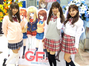 展示会速報 「パチスロガールフレンド(仮)~聖櫻学園メモリアル~」内覧会開催(平和)