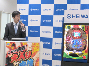 展示会速報 「CR綱取物語~横綱7戦全力~」プレス発表会開催(平和)