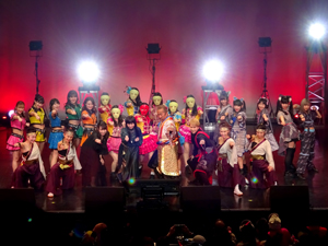業界ニュース CR花の慶次10周年記念アルバム スペシャルLIVE「新春花慶うたまつり」を開催(ニューギン)