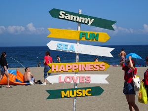 業界ニュース 「OTODAMA SEA STUDIO」内にて『Sammy Entertainment Village』を開催中(サミー)