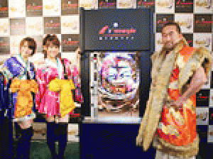 展示会速報 パチンコ新機種「CR花の慶次~斬」プレス発表会(ニューギン)