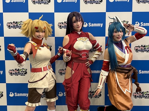 展示会速報&nbsp;「シャンフロ×P-SPORTS in サミー春のファン祭」を開催(Sammy)