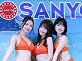 展示会速報 ニコニコ超会議で「SANYO」イメージガール10代目ミスマリンちゃんをお披露目！(SANYO)