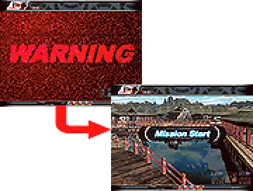 WARNING予告