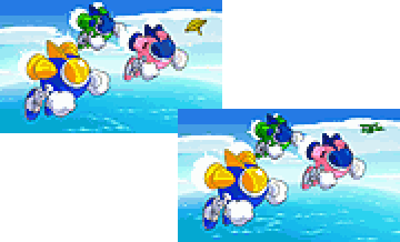 キャラ通過演出【海上ステージ】