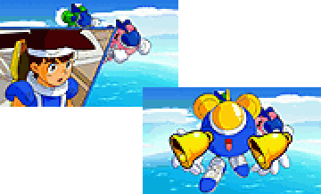 キャラアクション演出【海上ステージ】