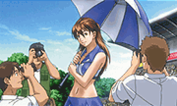 レースクイーン演出