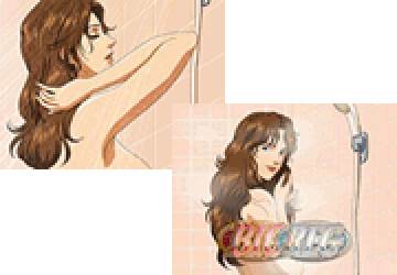 シャワーでうふふ