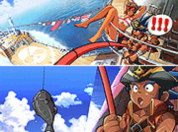 釣り演出【海上ステージ】