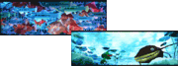 水中ステージ演出