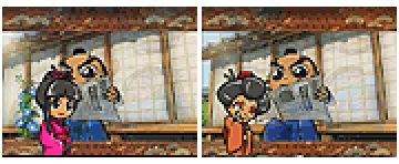 キャラ通過予告