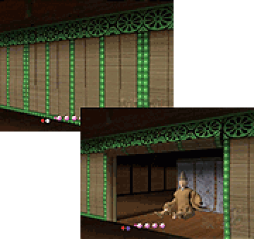 御簾演出