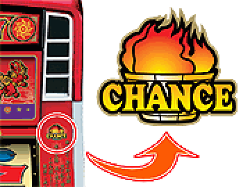 レバーオンでランプが光ればボーナス確定!