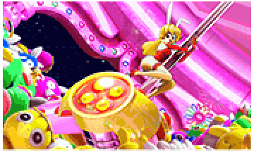 巨大クレーン演出