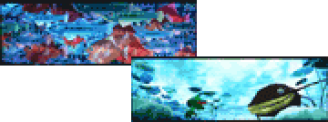 水中ステージ演出