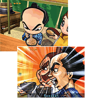 【コミカル系リーチ:番屋】大食い対決
