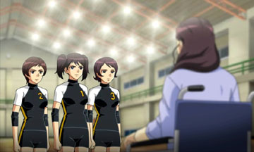 【通常演出】車椅子の監督　三位一体攻撃を決めろ