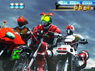 3人ライダー