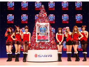 業界ニュース 「CRAデラックス海物語with T-ARA」発表記念イベントを開催(三洋物産)