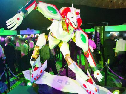 シリーズ第2弾「パチスロ交響詩篇エウレカセブン2」登場（サミー