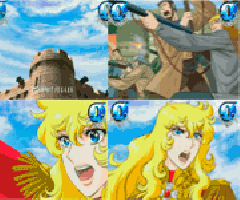 卓上パチンコ　ＣＲベルサイユのばら２　ＴＲ CRベルサイユのばら2TRX 自動保留と高速消化非循環パチンコ実機ベルばら