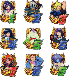 Y（1/99.9）の大当たり絵柄 | CRフィーバースレイヤーズREVOLUTION 