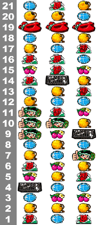 リール | 緑ドンVIVA2 | パチスロ機種攻略情報 | K-Navi(ケイナビ)