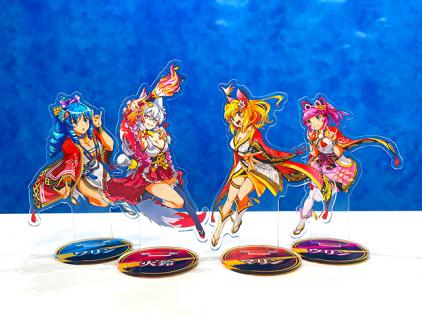 海物語 アクリルスタンド 火鈴 マリン ワリン ウリン 極JAPAN 海物語 アクリルスタンド 火鈴 マリン ワリン ウリン 極JAPAN